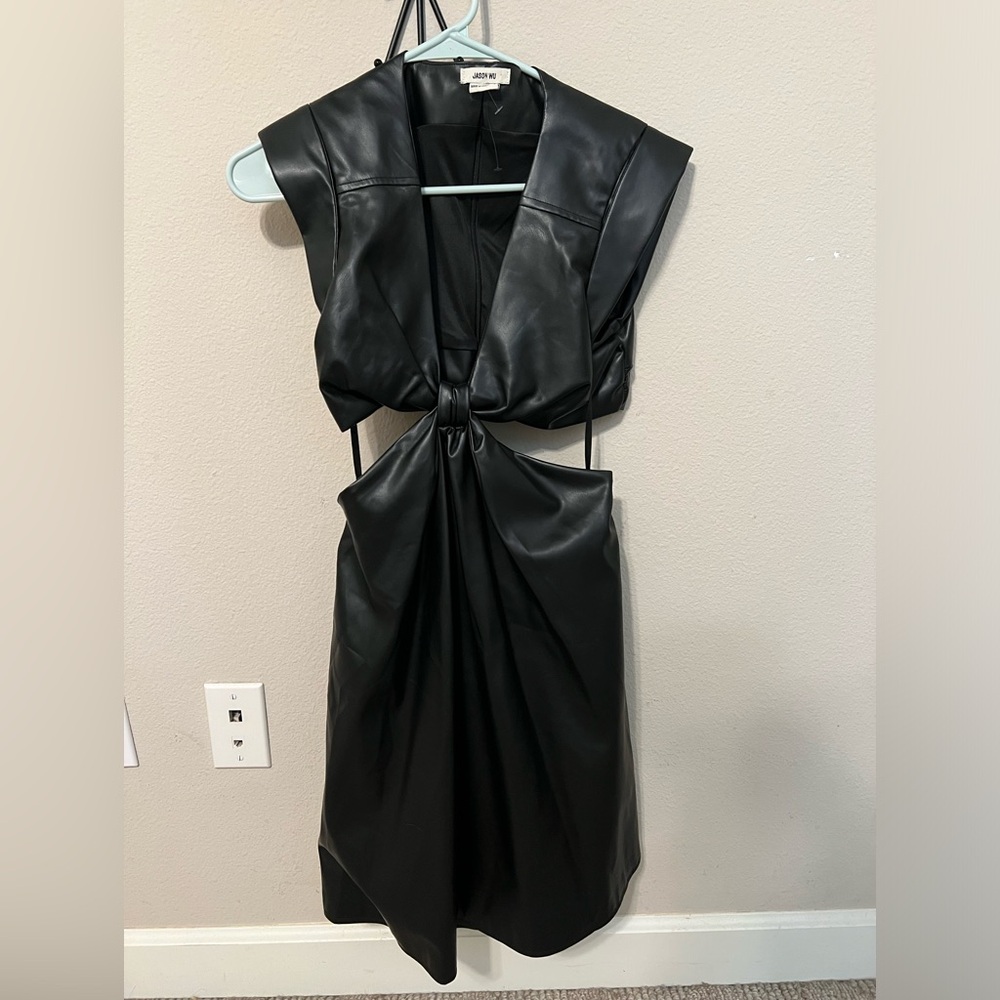 Jason Wu Black Backless Dress